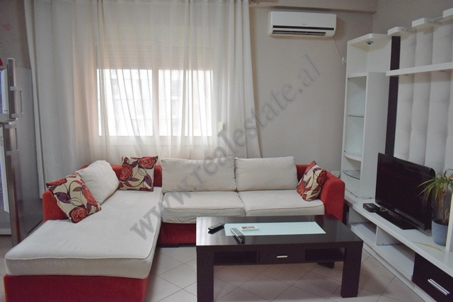 One bedroom apartment for rent in Gjon Muzaka street near Durresi street in Tirana.
It is located o